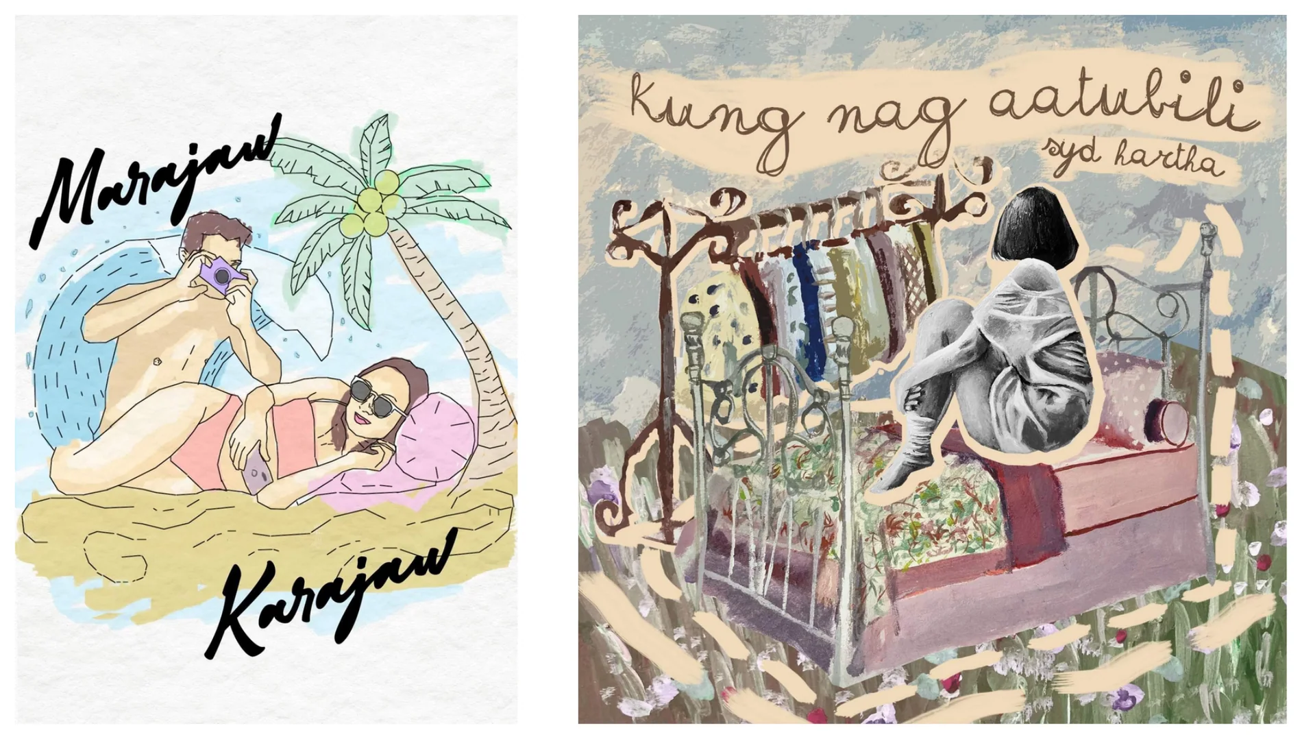 Marajaw Karajaw illustration and Kung Nag Aatubili cover art
